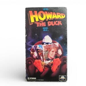 Howard the Duck (1986) VHS Tape • MCA Universal Home Video • Sci‑Fi Comedy